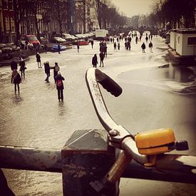 Winter in Amsterdam von Paula de Wit