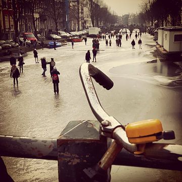Winter in Amsterdam van Paula de Wit