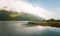 Uitzicht op de Lofoten