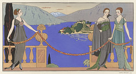 Isola Bella Robes du soir de Redfern, George Barbier