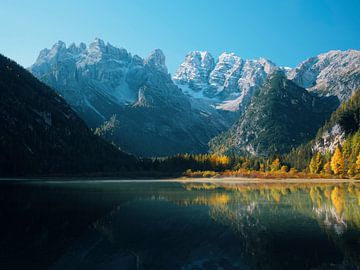 Morgensonne am Dürrensee von Max Schiefele