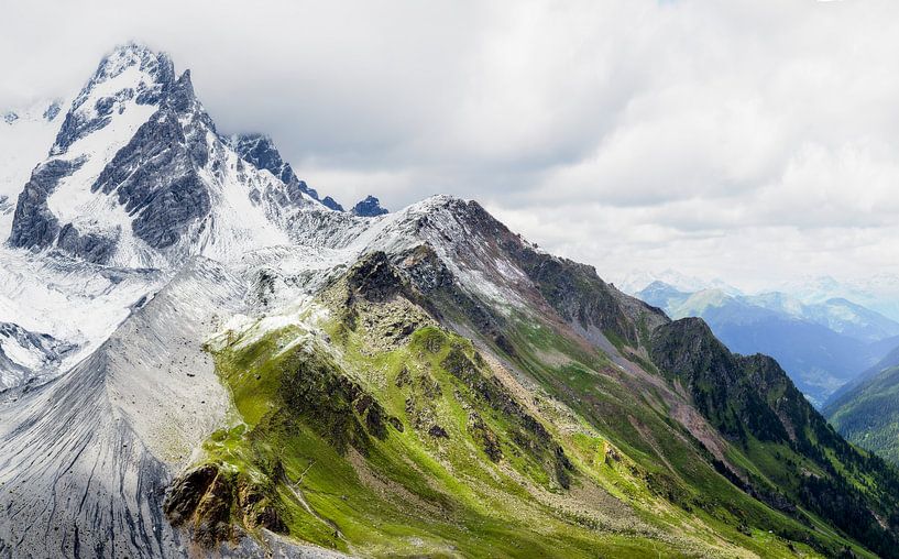 Mountain in the North-Italian Alps by Emile Kaihatu
