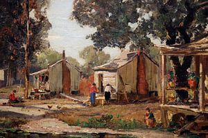 Anthony Thieme, Hütten in San Augustin, Florida, 1947-48