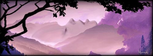 She has become a mountain