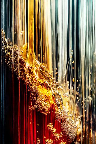 Abstracte alchemie - Scharlaken smelt