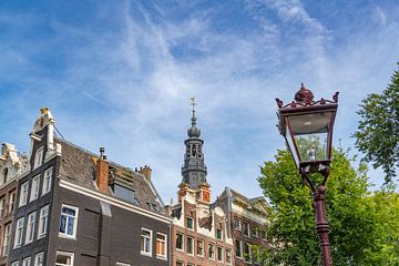 Amsterdam downtown canal district during summer by Sjoerd van der Wal Photography