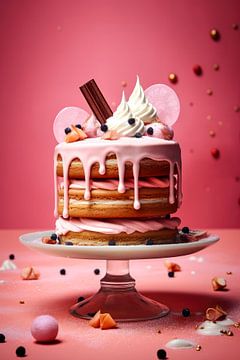 Eine Welt voller Süßigkeiten 4 #Kuchen #Kekse #Schokolade von JBJart Justyna Jaszke