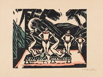 Max Pechstein, Akrobaten III, 1912