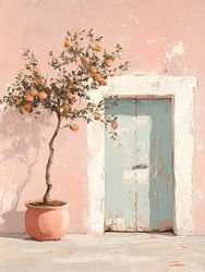 Pastel Paradise: de sinaasappelboom