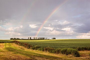 Regenbogen über Eyserhalte von Rob Boon