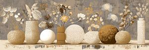 Blumenvasen | Modernes Blumenarrangement Kunst
