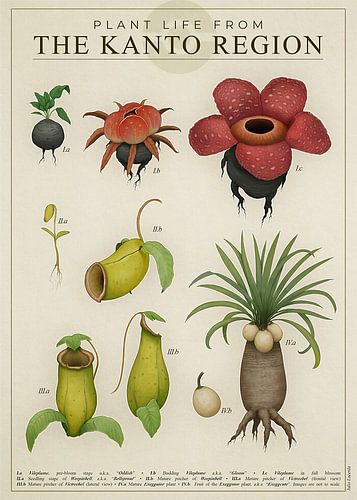 Plant life from Kanto