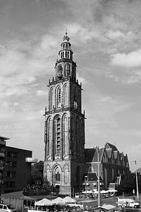 Martinitoren Groningen (Nederland) van Sandra de Heij