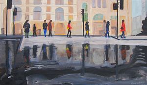 Flood in the city