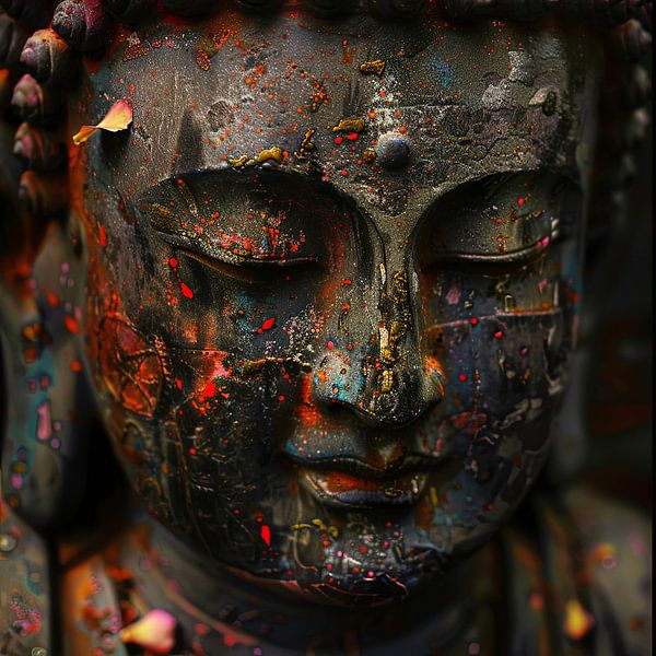 Buddha colours by Poster Art Shop