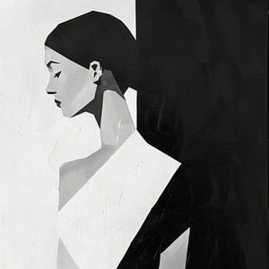 Mrs Black White