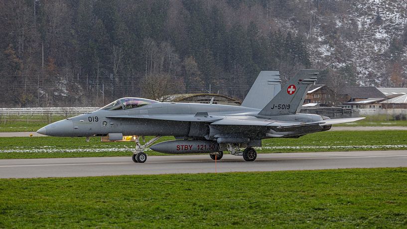Swiss McDonnell Douglas F/A-18C Hornet. by Jaap van den Berg