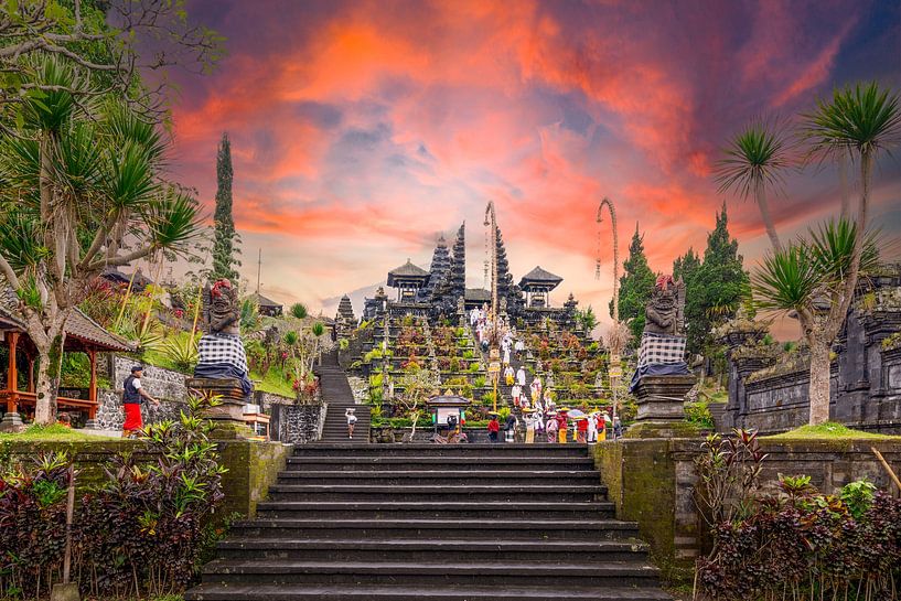Ceremonie in Bali van Danny Bastiaanse