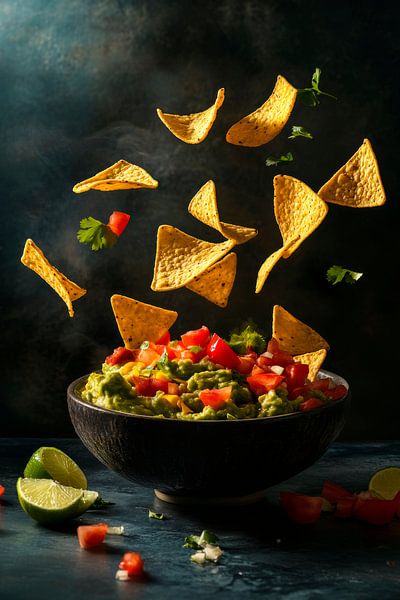 Guacamole Genuss von Poster Art Shop