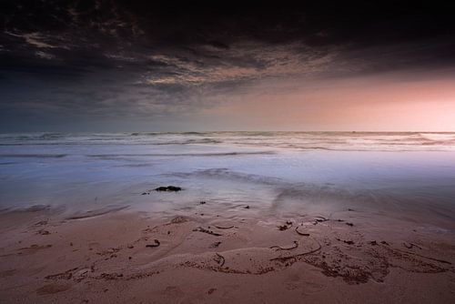 Bretagne zonsondergang
