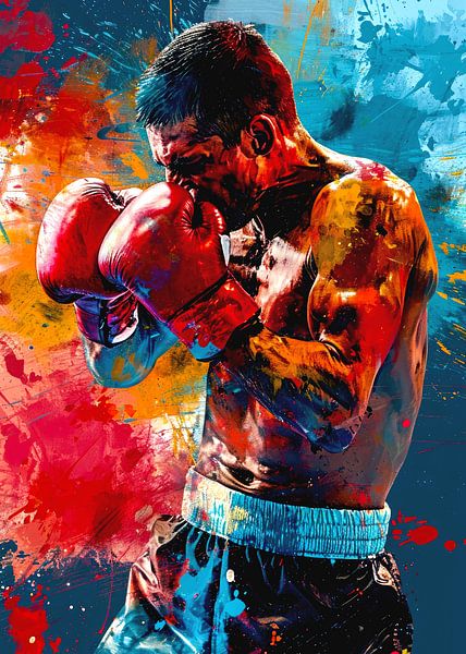 Boxing sport art #boxing by JBJart Justyna Jaszke