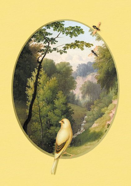 Bird with a View by Marja van den Hurk