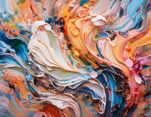 Schilderen in kunstkleuren