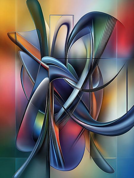 Quantum Threads 9 by Rene Ladenius Digital Art