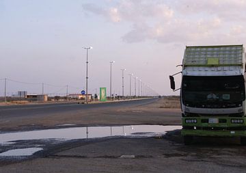 Highway from Khaybar by Hylke Van der Heide