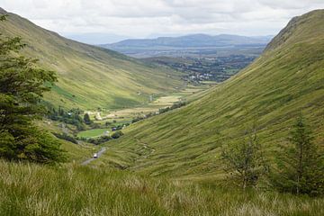 Glengesh Pass in Ierland