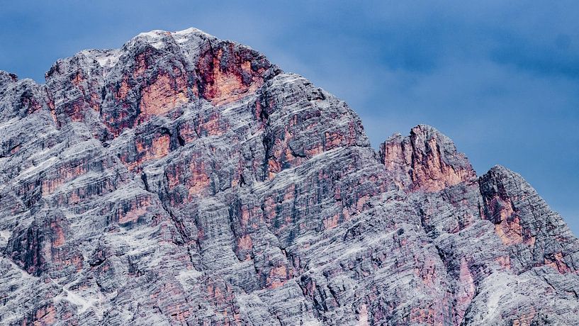 Big rock Pordoi pass by Freddy Hoevers