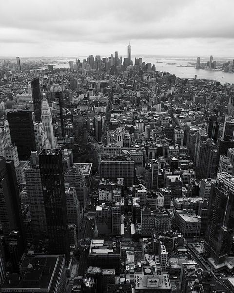 Views of New York City from the Empire State Building by Ian Schepers