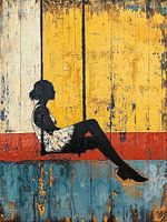 portret elegante vrouw