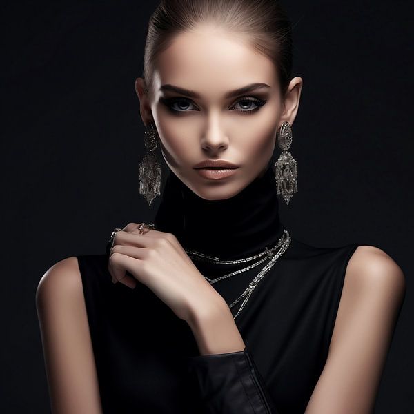 Porträt von fernlichtsicht