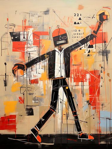 Painting by Basquiat