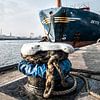 Aangemeerd in de haven van Rotterdam van Anouschka Hendriks