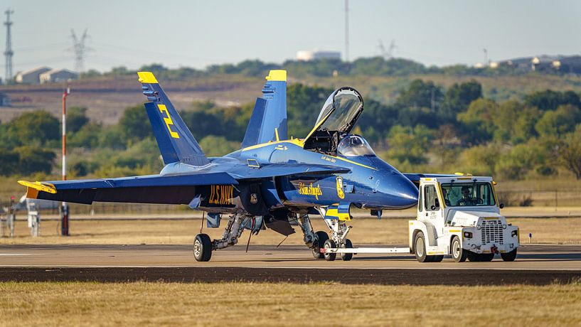 Boeing F/A-18 C Hornet numéro 2 des Blue Angels. par Jaap van den Berg