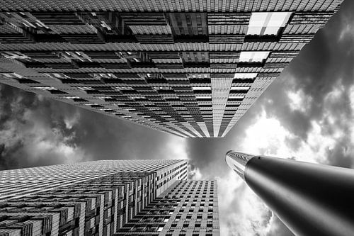 Ciel haut (noir et blanc)