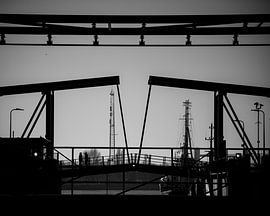 Wandeling over de brug. von Dana de Boer