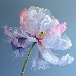 Pastellfarben und zarte Blüten