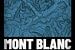 Mont Blanc | Kaart Topografie (Grunge) van ViaMapia