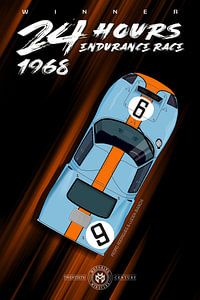 24 Hours Endurance Race 1968, Rodriguez + Bianchi