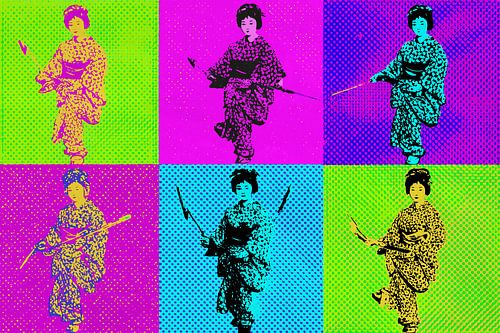 Neon Geishas No. 03 by Treechild