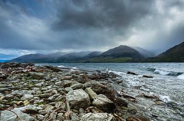 Sturm in Southland in Neuseeland