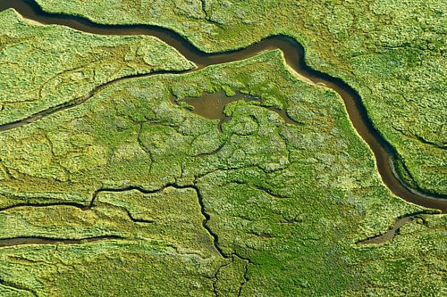Schiermonnikoog vanuit de lucht