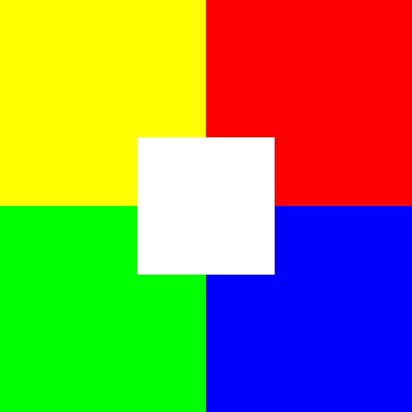 Permutation des couleurs | ID=06 | V=83 | P #01 | W-RBGY par Gerhard Haberern