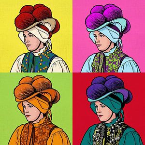 Schwarzwaldmädel Pop Art – Traditie ontmoet moderniteit