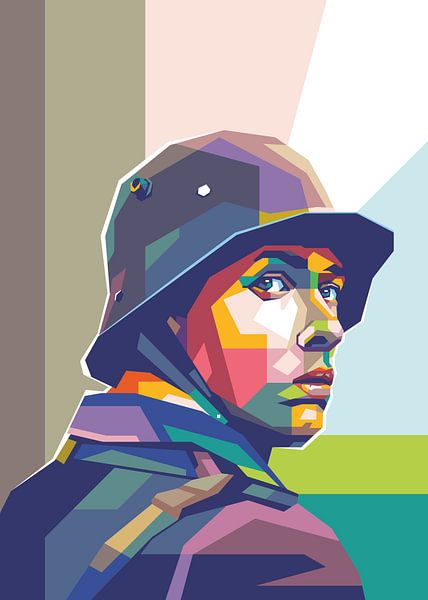 Armee Soldat popart von Rizky Dwi Aprianda