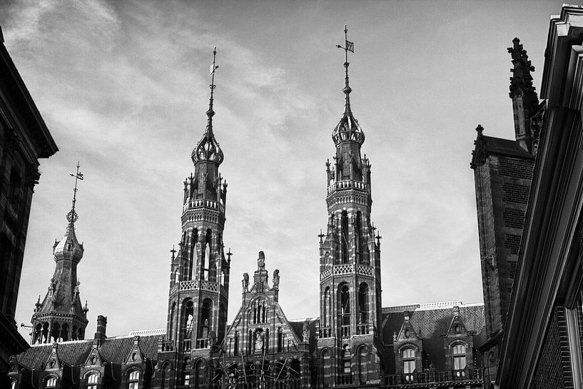 Torens Magna Plaza, Amsterdam van Henk van Brecht