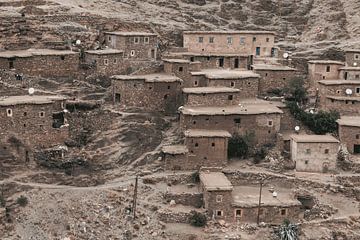 Klein dorpje in Marokko van Sophia Eerden